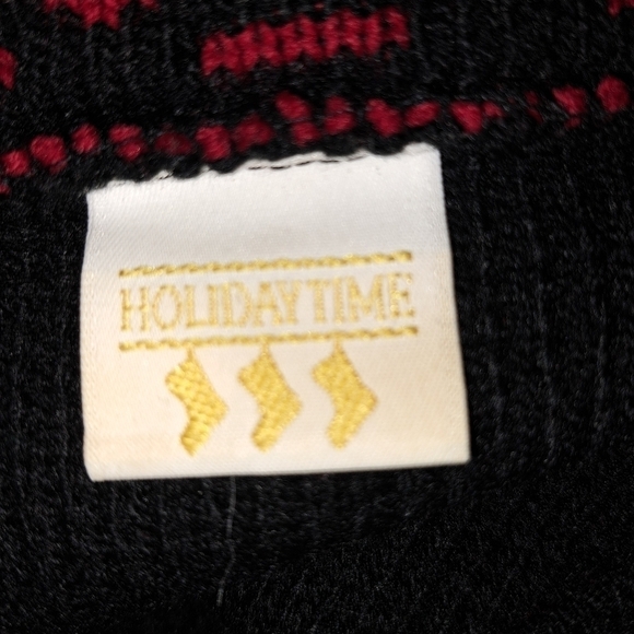 Holiday time Christmas sweater size 9 - Picture 3 of 4